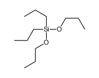 dipropoxy(dipropyl)silane Structure