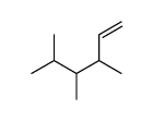 3,4,5-Trimethyl-1-hexene structure