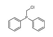 chloromethyl(diphenyl)phosphane结构式