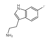 6-FLUOROTRYPTAMINE structure