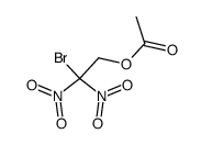 2-acetoxy-1-bromo-1,1-dinitro-ethane Structure