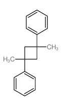 Cyclobutane, 1,3-dimethyl-1,3-diphenyl- Structure