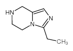 3-乙基-5,6,7,8-四氢-咪唑并[1,5-a]吡嗪结构式
