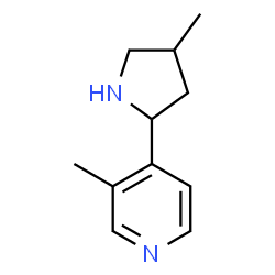 Pyridine, 3-methyl-4-(4-methyl-2-pyrrolidinyl)- (9CI) picture