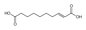 2-Decenedioic acid结构式
