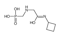 [[2-(cyclobutylamino)-2-oxoethyl]amino]methylphosphonic acid Structure