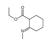 ethyl 2-methyliminocyclohexane-1-carboxylate结构式