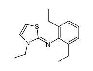 N-(2,6-diethylphenyl)-3-ethyl-1,3-thiazol-2-imine Structure