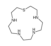 1-thia-4,7,10,13-tetrazacyclopentadecane Structure