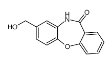 8-(hydroxymethyl)dibenzo[b,f][1,4]oxazepin-11(10H)-one Structure