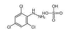 (2,4,6-trichlorophenyl)hydrazine sulphate Structure