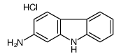 9H-carbazol-2-ylazanium,chloride结构式
