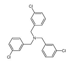 Tris-(3-chlorbenzyl)-amin Structure