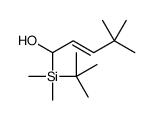1-[tert-butyl(dimethyl)silyl]-4,4-dimethylpent-2-en-1-ol Structure