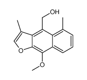 (9-methoxy-3,5-dimethylbenzo[f][1]benzofuran-4-yl)methanol Structure