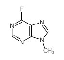 6-fluoro-9-methyl-purine Structure