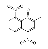 2-methyl-4,8-dinitro-quinoline-1-oxide Structure