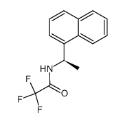 (R)-N-trifluoroacetyl-α-(1-naphthyl)ethylamine Structure