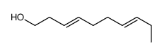 3,7-decadien-1-ol structure