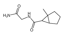 Bicyclo[3.1.0]hexane-6-carboxamide, N-(2-amino-2-oxoethyl)-1-methyl- (9CI) structure