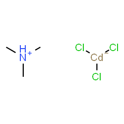 trimethylammonium trichlorocadmate结构式