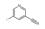 5-氟-3-氰基吡啶结构式