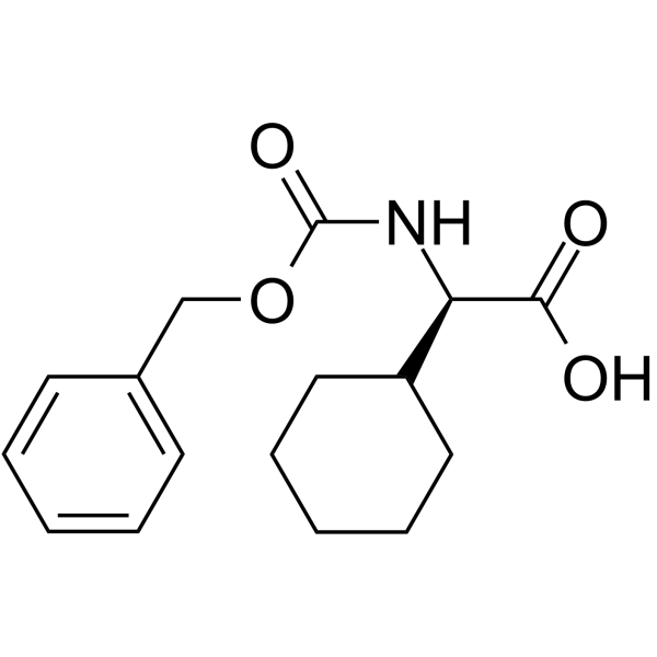 Cbz-D-环己基甘氨酸结构式