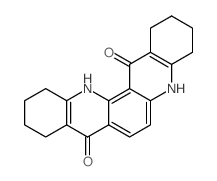 Dibenzo[b,j][1,7]phenanthroline-8,14(2H,5H)-dione,1,3,4,9,10,11,12,13-octahydro- structure