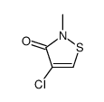4-chloro-2-methyl-1,2-thiazol-3-one结构式