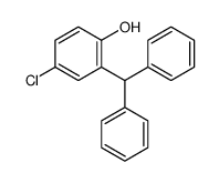 2-benzhydryl-4-chlorophenol Structure