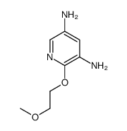 3,5-Pyridinediamine,2-(2-methoxyethoxy)-(9CI) Structure