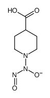 4-Piperidinecarboxylicacid,1-(hydroxy-NNO-azoxy)-(9CI)结构式