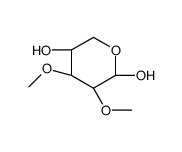 Xylopyranose, 2,3-di-O-methyl-, .beta.-D-结构式