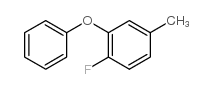 4-FLUORO-3-(PHENOXY)TOLUENE Structure