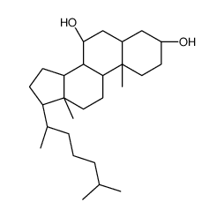 7alpha-Hydroxycholestanol结构式