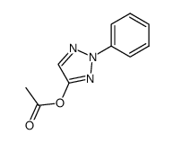 4-acetoxy-2-phenyl-1,2,3-triazole结构式