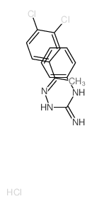 1-[1-(3,4-dichlorophenyl)ethylideneamino]-2-phenyl-guanidine结构式
