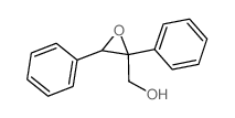 (2,3-diphenyloxiran-2-yl)methanol Structure