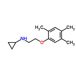 Cyclopropylamine, N-[2-(2,4,5-trimethylphenoxy)ethyl]- (8CI)结构式