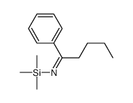 1-phenyl-N-trimethylsilylpentan-1-imine Structure