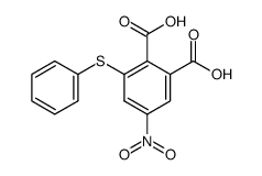 5-nitro-3-(phenylthio)phthalic acid结构式