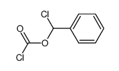 α-chlorobenzyl chloroformate结构式