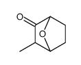 2-methyl-7-oxabicyclo[2.2.1]heptan-3-one结构式