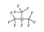 fluoro-tris(trifluoromethyl)silane Structure