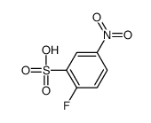 2-fluoro-5-nitrobenzenesulfonic acid结构式