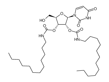 2',3'-di-O-dodecylcarbamyluridine Structure