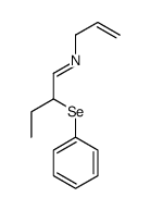 2-phenylselanyl-N-prop-2-enylbutan-1-imine Structure