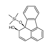 (1R,10bS)-10b-((trimethylsilyl)oxy)-1,10b-dihydrofluoranthen-1-ol结构式