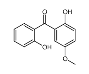 2,2'-dihydroxy-5-methoxy benzophenone结构式