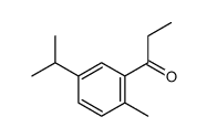 5'-isopropyl-2'-methylpropiophenone Structure